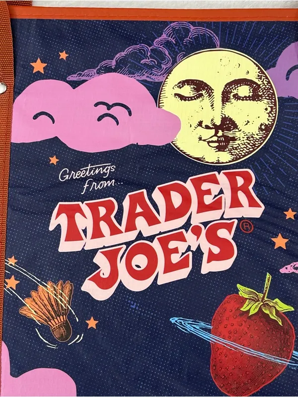 Trader Joe's Stand-Up Collapsible Reusable Grocery Tote Bag Limited Edition - Image 3