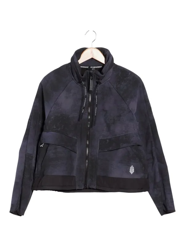 NWT Free People Movement Canyon Crushin' 2.0 Jacket Medium Black - Image 3