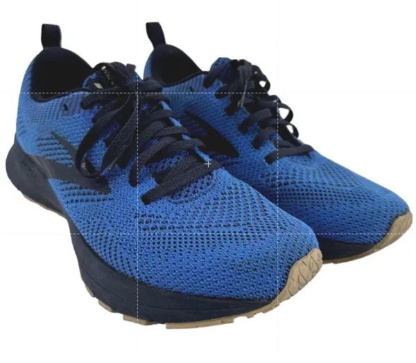Brooks Revel 5 Performance Running Shoes Road Workout Athletic Blue Black 8M - Image 2