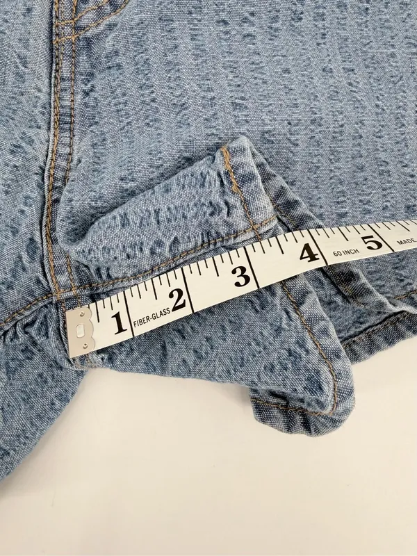 Levi's high loose mom casual cotton denim shorts - Image 10