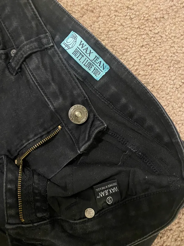 Wax Jean Shorts - Image 3