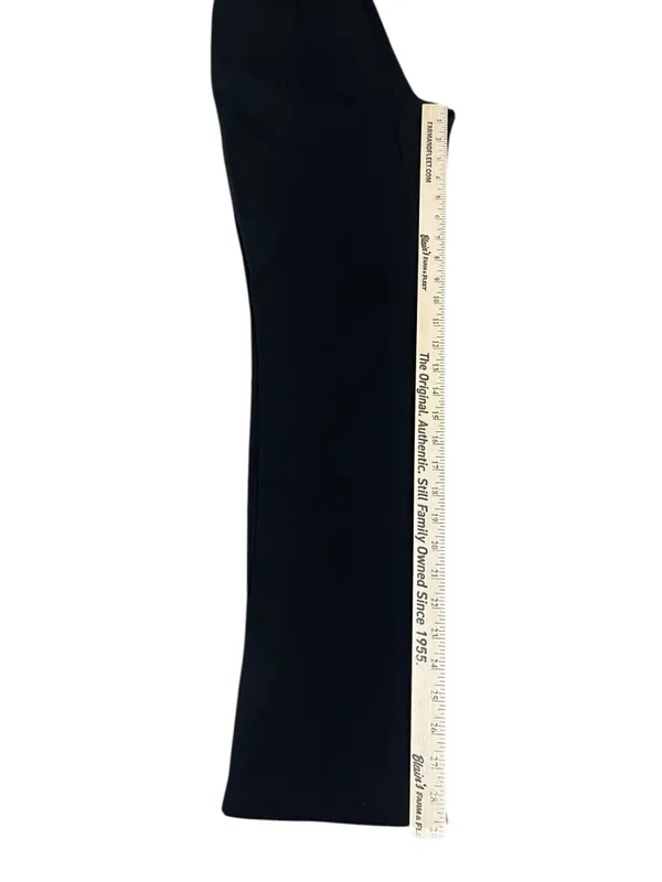 Chico's Black Stretch Knit Ankle Pull-On Pants - Image 8