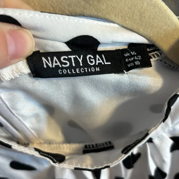 Nasty Gal Polka Dot Maxi Dress - Image 6
