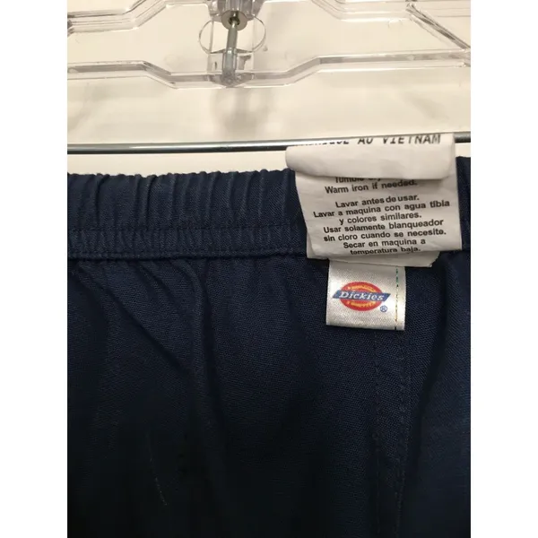 Dickies Women's Scrub Pants Nurse Size Small Blue - Image 5