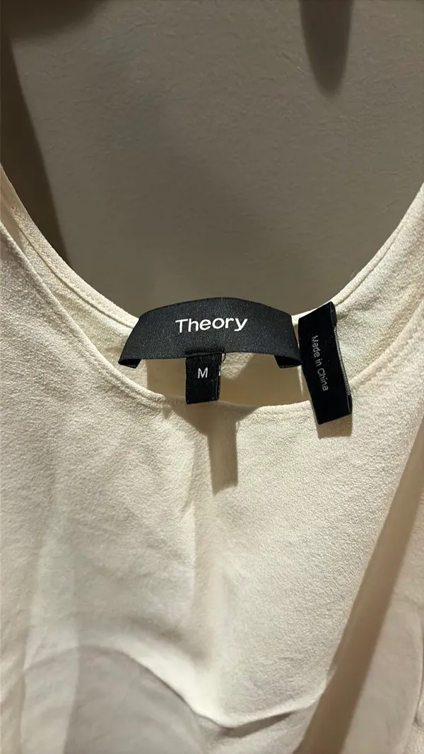 Theory Medium Tank Cream - Image 2
