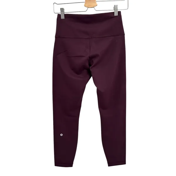 Lululemon Wunder Train High-Rise Tight 28" Size 8 Goodnight Plum NWT Authentic - Image 9