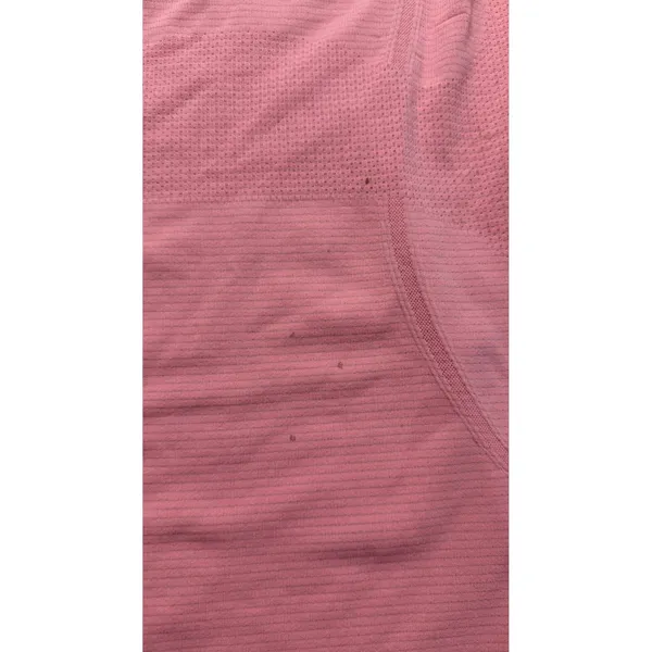 Lululemon Swiftly Tech Short Sleeve Shirt Pink Women Size 4 Seamless Athletic - Image 2