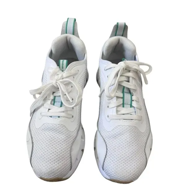 Reebok Womens Zig Dynamica AR30106W-WGZ White With Green Running Shoes 8M New - Image 2