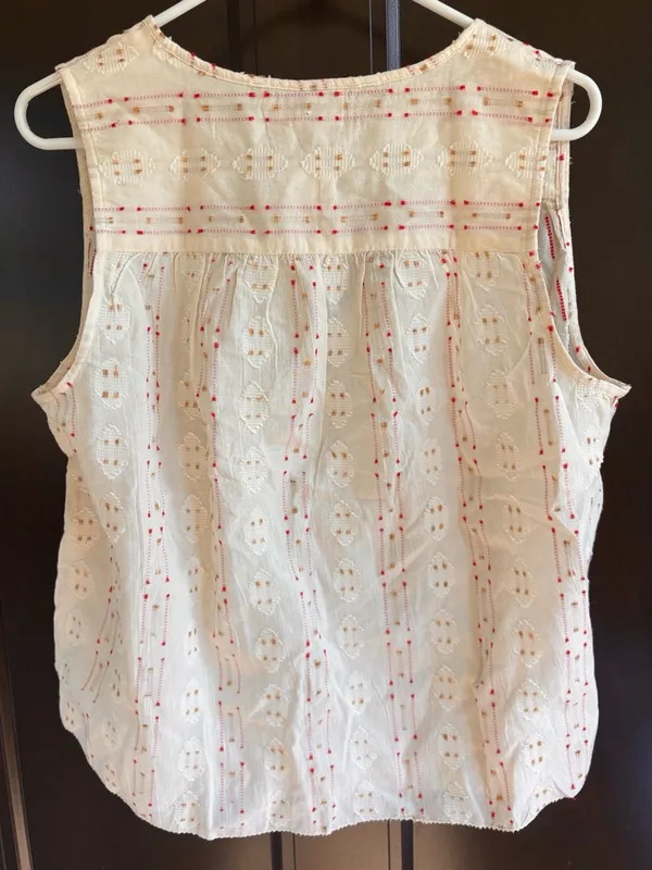 NWT Faherty Skylar Top Size Small Retail $128.00 - Image 9