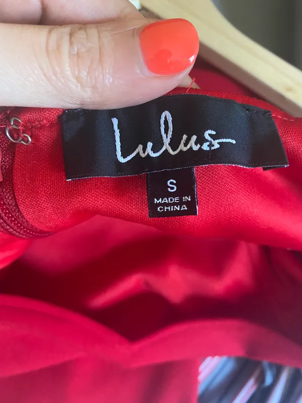 Lulus Red Evening Gown - Image 2