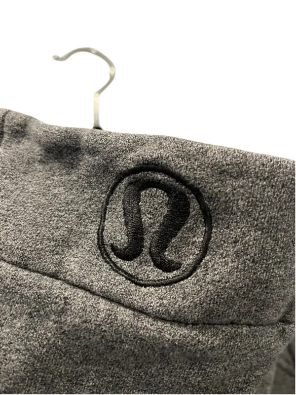 Lululemon Scuba Full Zip Hoodie Classic Fit Heathered Gray Jacket Size 4 Stretch - Image 11