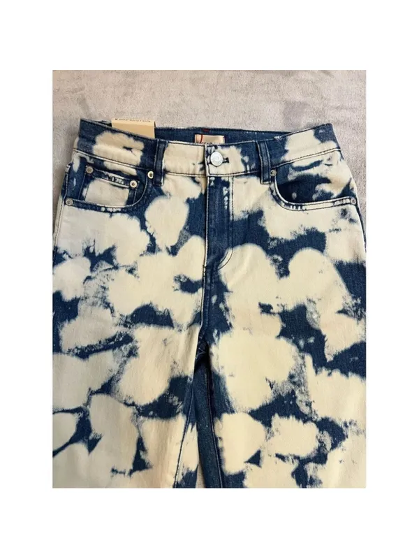 Alice & Olivia High Rise Straight Leg Jeans 26 - Image 4