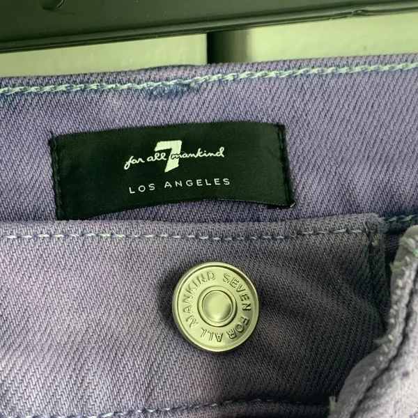 7 For All Mankind Lavender Jeans - Image 3