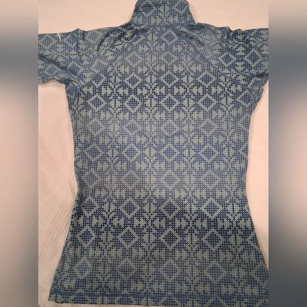 Nike Blue Patterned Long-Sleeve Top - Image 11