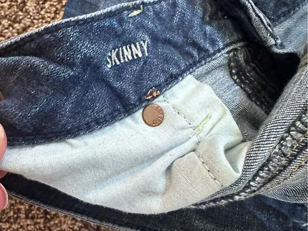 American Eagle Jeans Sz 14 Skinny Super Stretch - Image 6