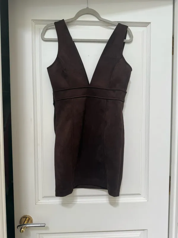 Forever 21 Faux Suede Dress - Image 2