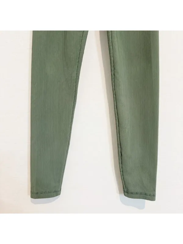 Strut‎ This Kendall Ribbed Leggings Small Athleisure Minimalist Clean Girl Gym - Image 4