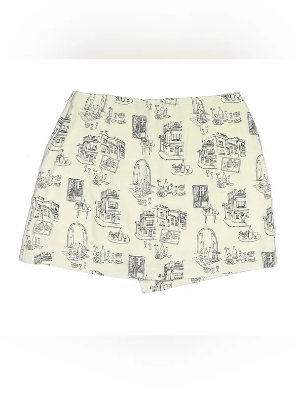Abercrombie & Fitch Scarlett Linen Mini Skort Size S - Image 2