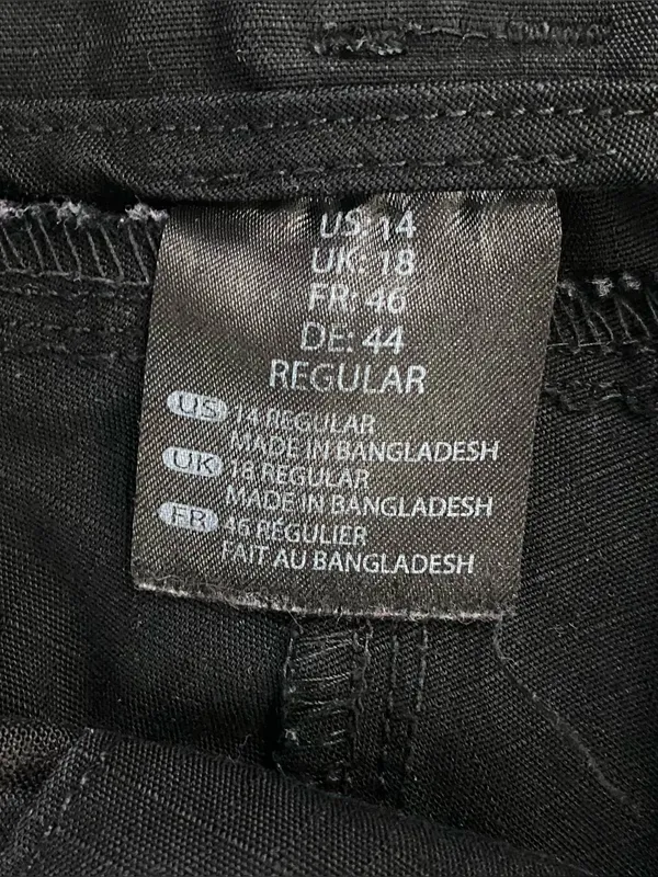 5.11 Tactical Women’s Black Stryke Cargo Pants Size 14 Regular Utility Work Hike - Image 5