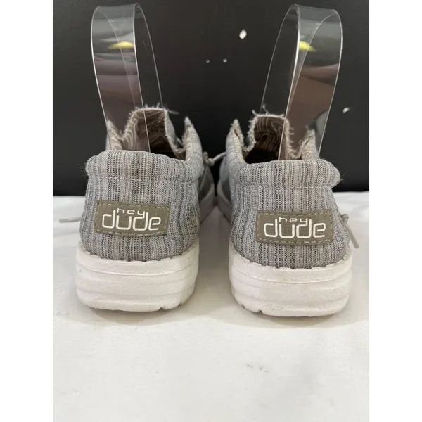 Hey Dude Wally Women's Grey Shoes/Slip-ons Size 5 SKU 5834 - Image 4