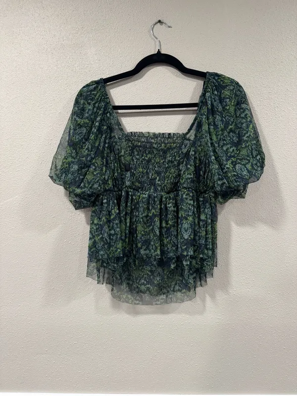 Free People Penelope Printed Smock Top - Image 5