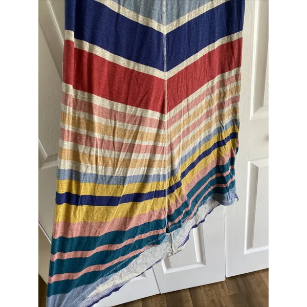 Anthropologie Saturday Sunday Stripe Midi Dress‎ Womens Size Small Boho Knit - Image 4