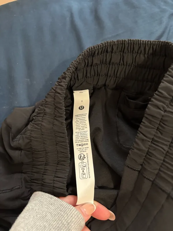 Lululemon Black Shorts 4" - Image 3