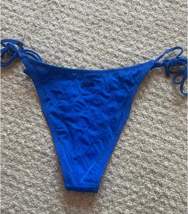 Triangl Bikini Bottoms Blue - Image 3