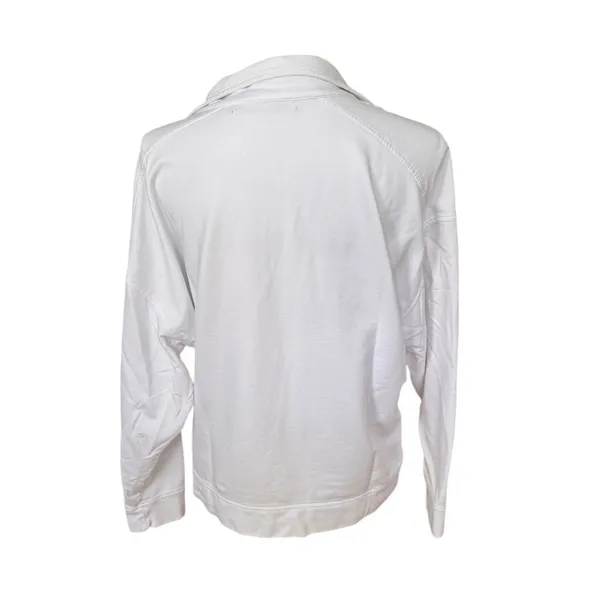 B Draddy Women's white Siobhan Sweatshirt logo* - Image 3