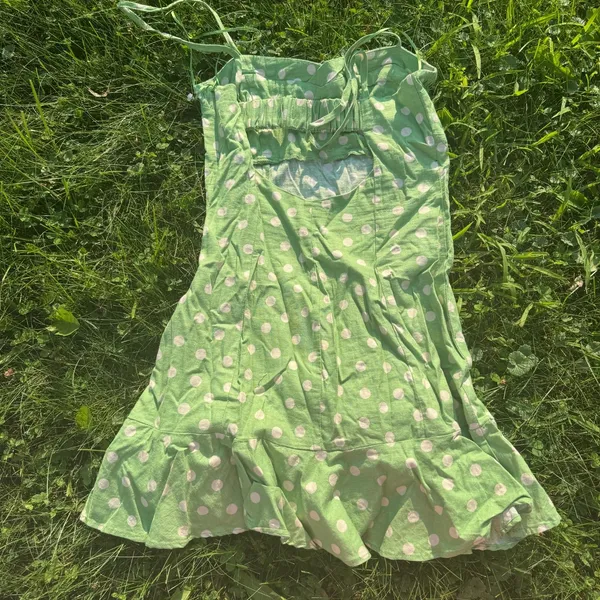 Zara Polka Dot print Dress - Image 7