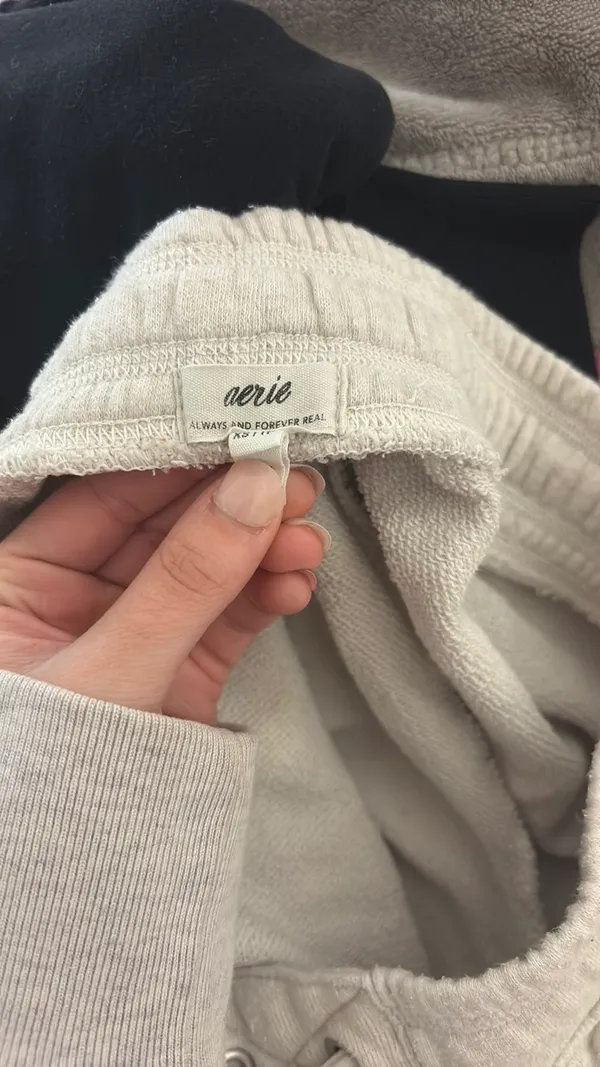 Aerie Sweatpants Heather Grey - Image 3