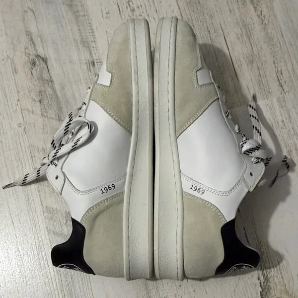 33.9 The Original White and Black Women's Sneakers - Image 7