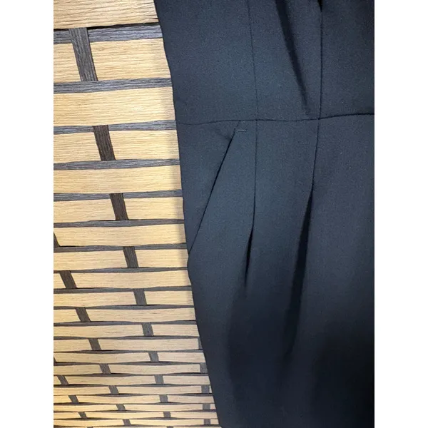 Banana Republic Black Wool Blend Dress Size‎ 4 - Image 6