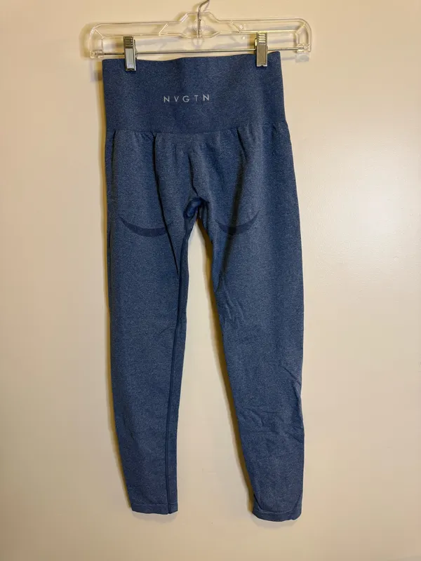 Blue leggings - Image 2