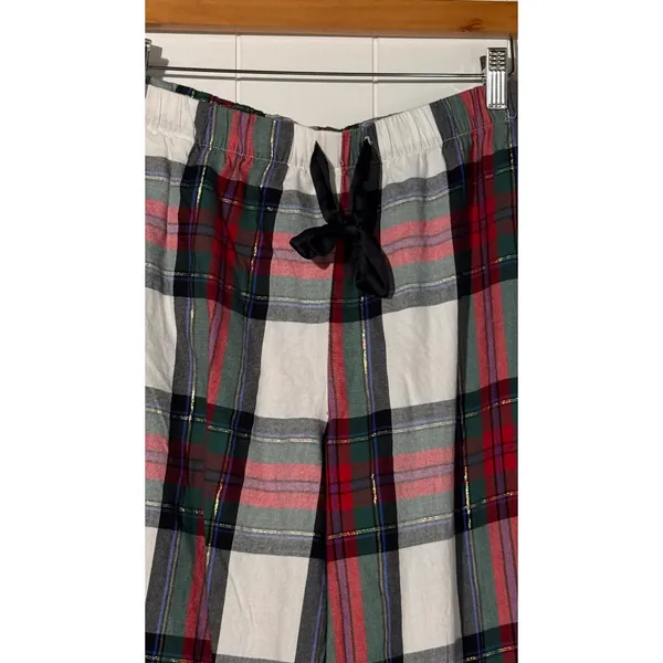 Victoria’s Secret Plaid Flannel Pajama Set Women’s Large - Image 6