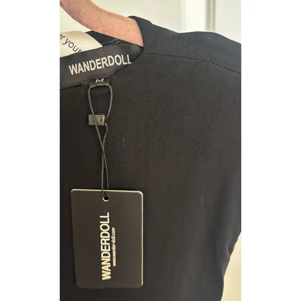 Wanderdoll eman draped maxi dress Black Size M - Image 4