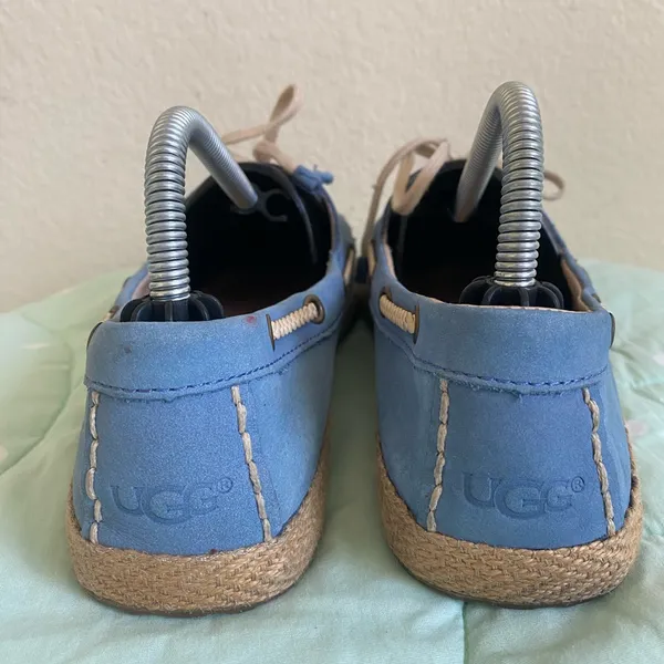 UGG Blue Chivon Shoes Womens size 6 - Image 10