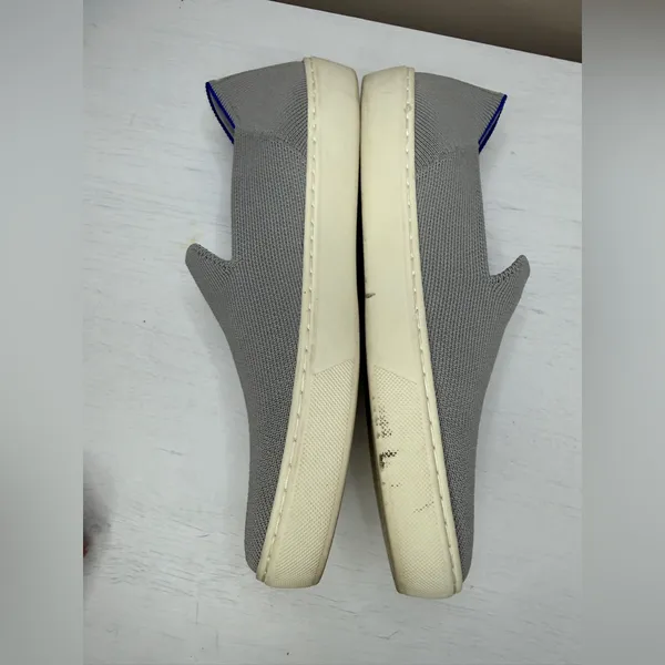 Rothy’s The Original Slip On Sneaker in Light Grey Sz 8 - Image 6