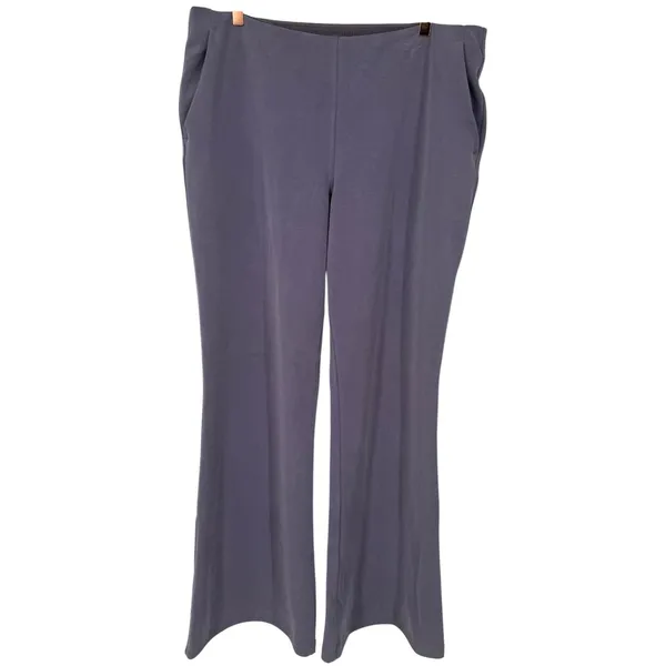 NWT Lululemon Brushed Softstreme Mid-Rise Flared Pant Grape Mist Size XL LW5HLPS - Image 6