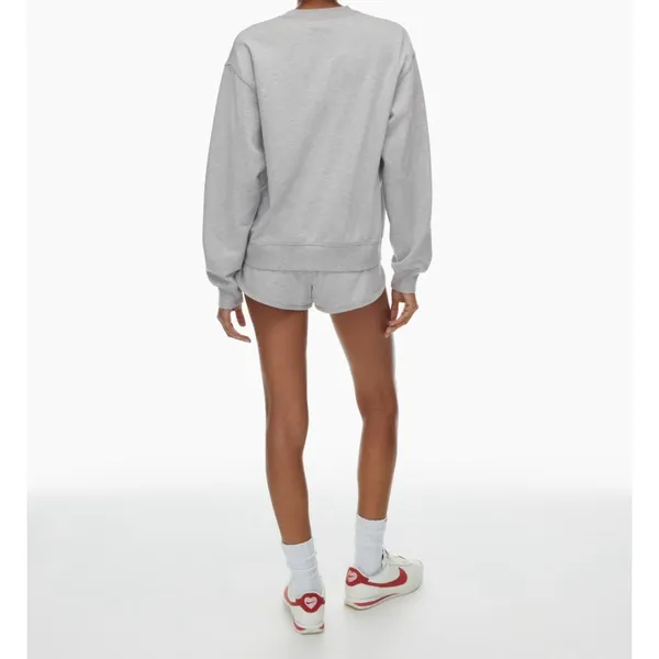 Aritzia Sweatfleece Airy Terry Perfect Crew Sweatshirt, size XS - Image 5