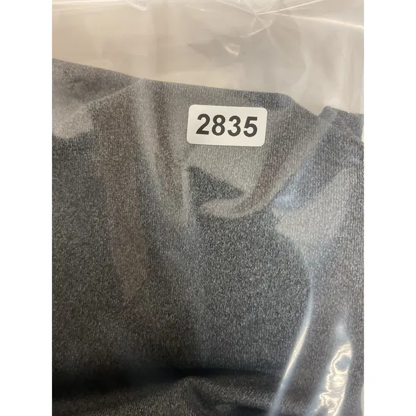Reebok Womens Leggings Gray Workout Ready PlayDry Logo Waistband Size Medium - Image 7