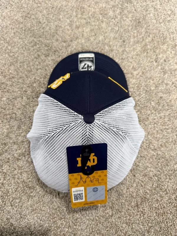 New 47 Brand Notre Dame Fightin Irish Rally On ’47 Hitch Fm Foam Front Hat - Image 4
