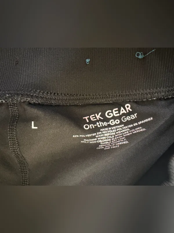 tek gear Black Drawstring Skort - Image 4
