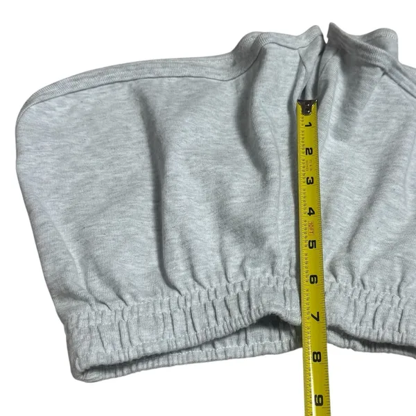 NEW Brandy Melville Light Heather Grey Sweat Shorts‎ Pajama Cozy Athletic XXS - Image 10