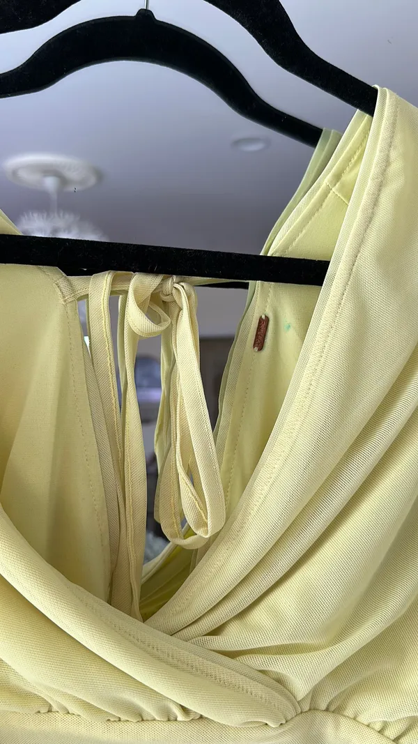 Green Bell Sleeve Blouse - Image 2