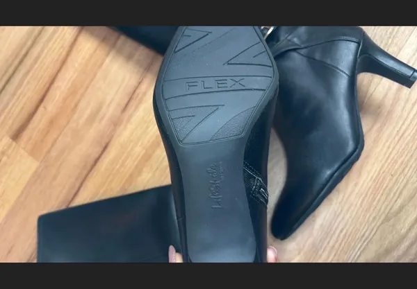 Black Knee High Boots - Image 3