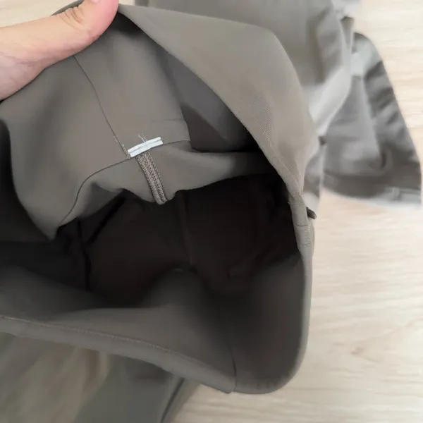 Lululemon 0 Smooth Fit Pull‎ On Flare Nomad Minimal Outdoor Athletic Taupe - Image 7