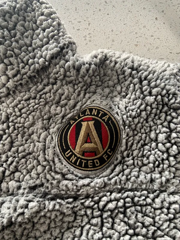 Atlanta United Boxercraft Sherpa Pullover Quarter-Zip - Image 2