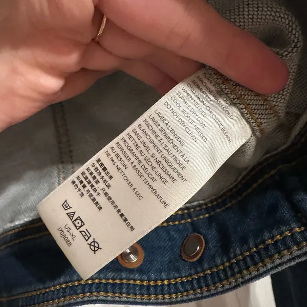 Pilcro and the Letterpress Classic Blue Jean Jacket - Image 3