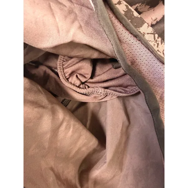 Nike Dri-FIT Women Running Short Mauve Brown Abstract Print FZ3482-208 Small NWT - Image 5